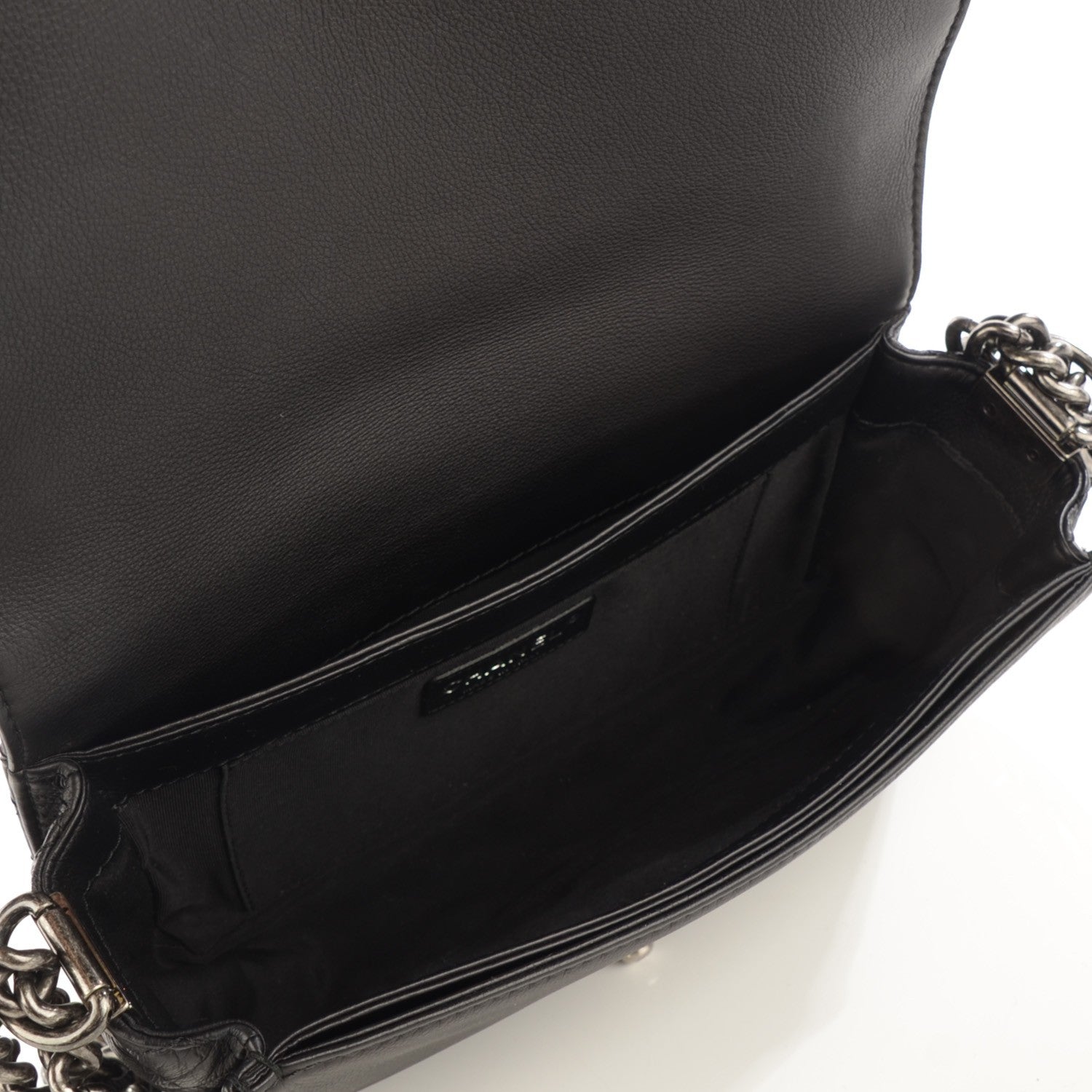Chanel Calfskin Medium Boy Reverso Flap Black 5 of 9