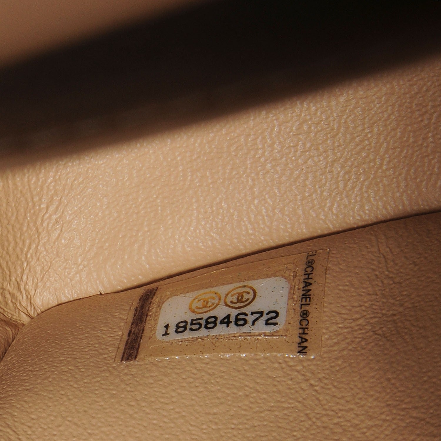 Chanel Caviar Quilted Jumbo Double Flap Beige Clair 8 of 8