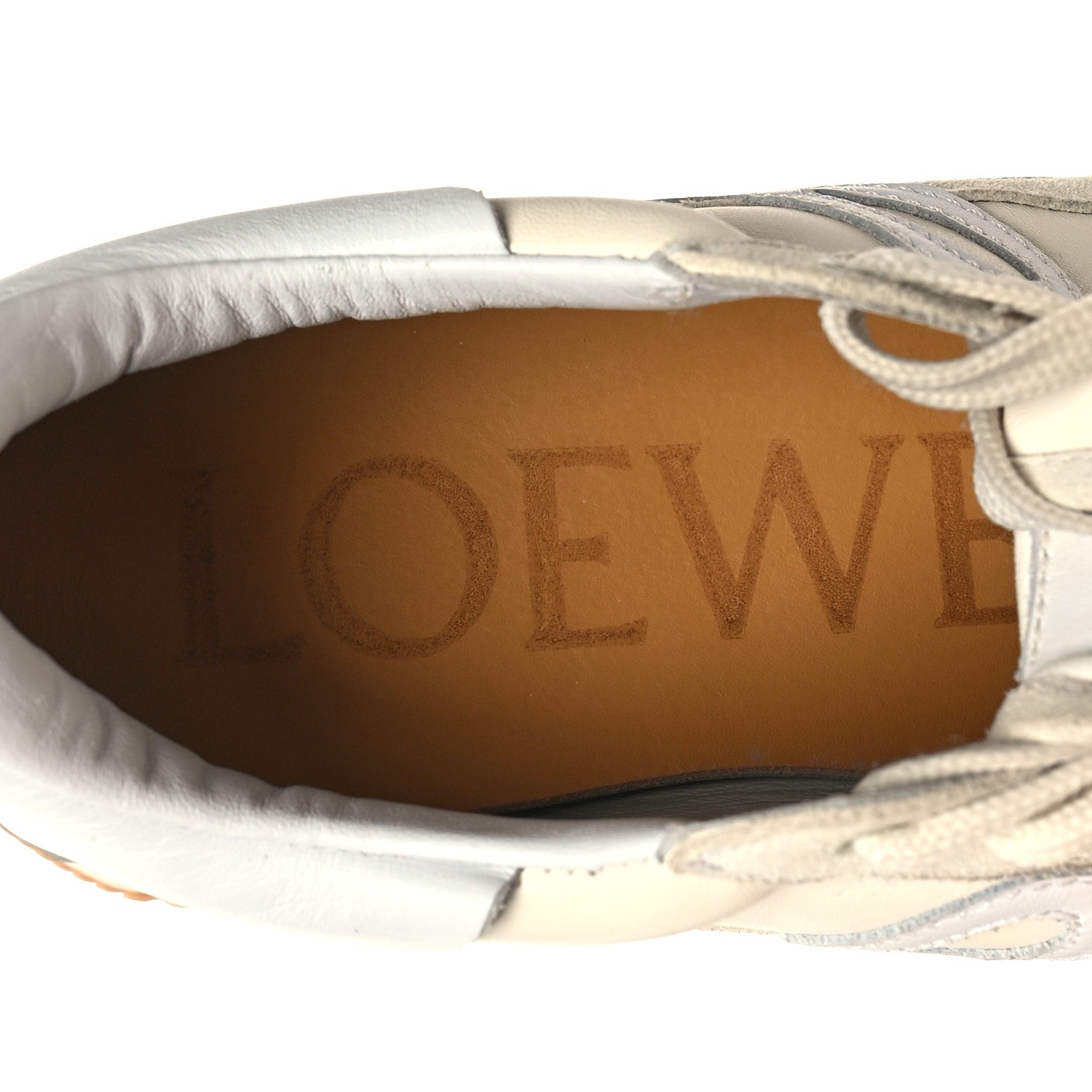 Loewe Fabric Suede Flow Retro Runner Sneakers 38 White 8 of 10