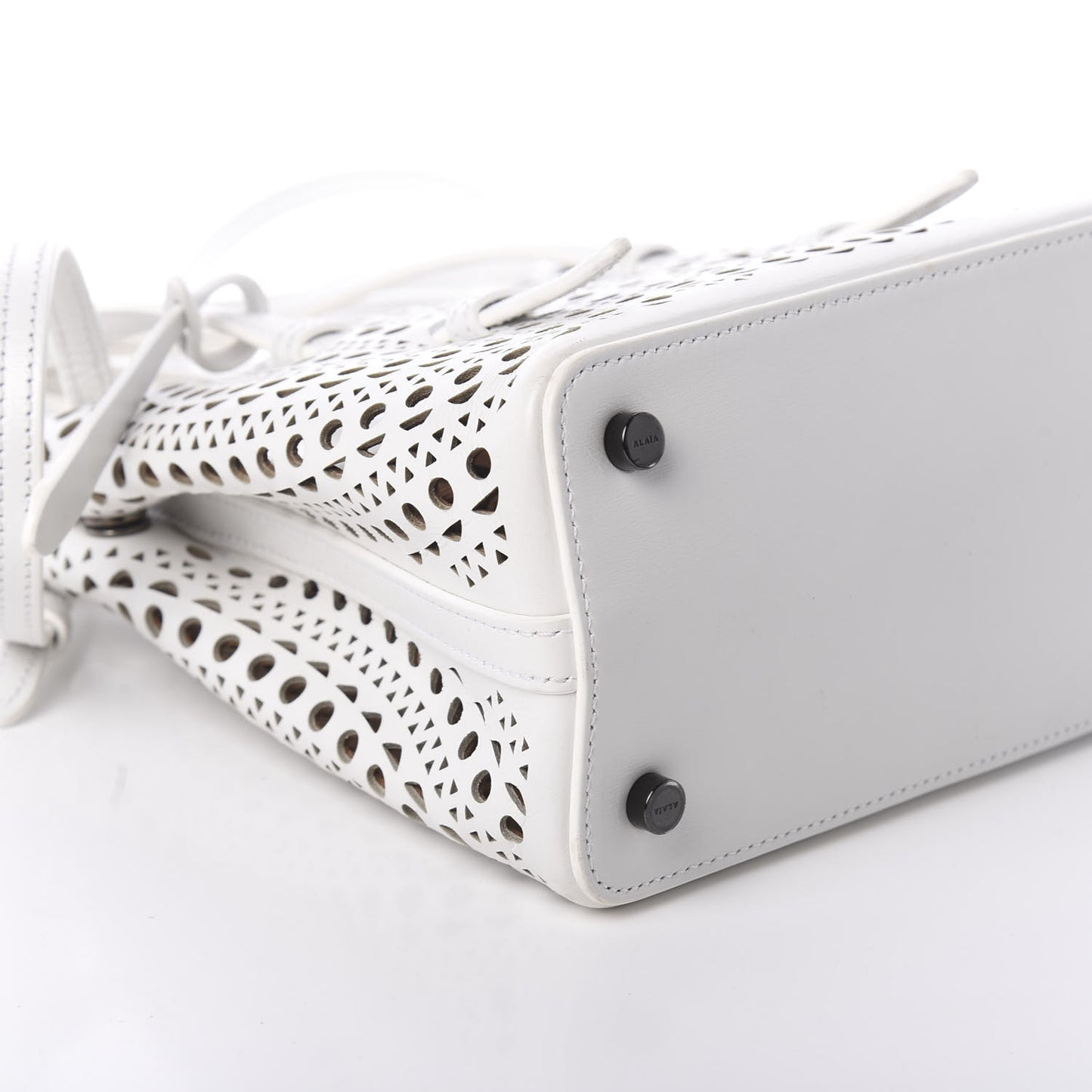 Calfskin Vienne Mina 20 Bag White
