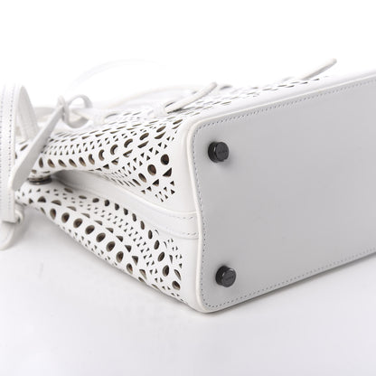 Alaia Calfskin Vienne Mina 20 Bag White 8 of 11