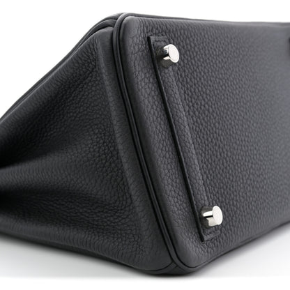 Hermes Togo Birkin 25 Black 9 of 11
