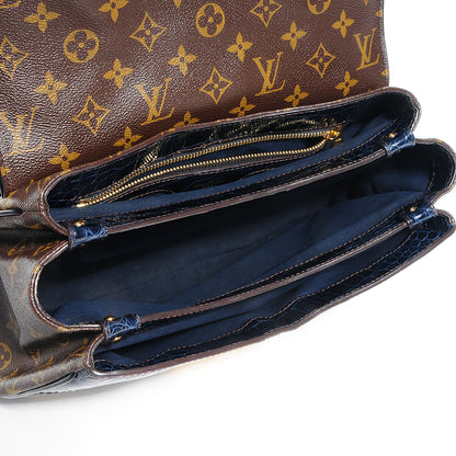 Louis Vuitton Monogram Python Alligator Monogramissime Bowling Bag Marine 5 of 7