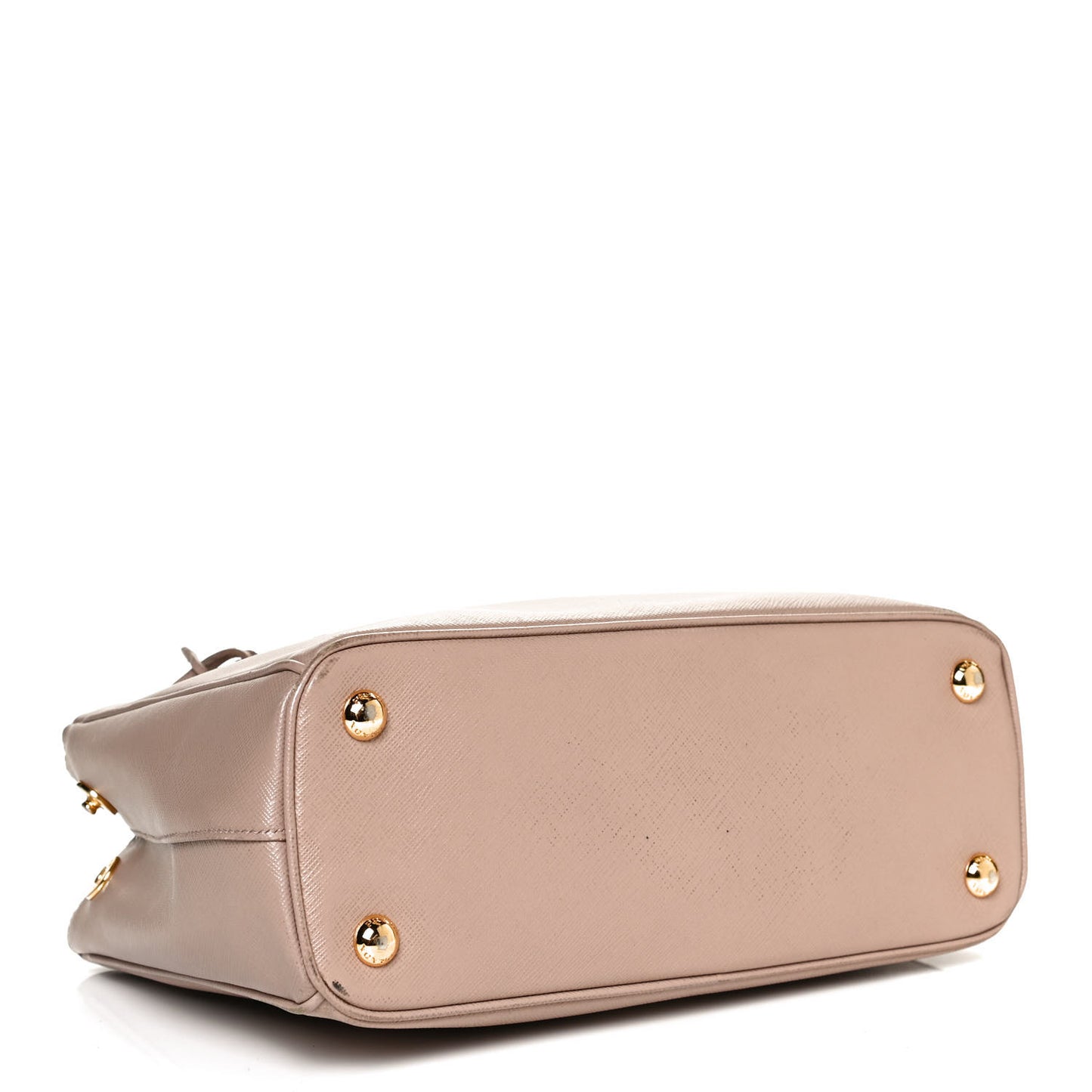 Saffiano Mini Galleria Double Zip Tote Cammeo