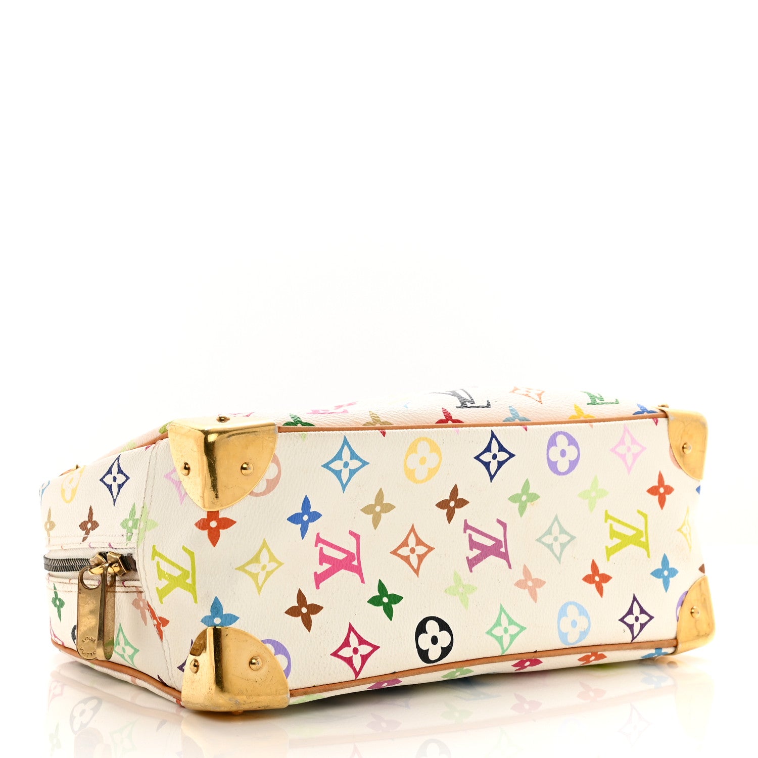 Louis Vuitton Monogram Multicolor Trouville White 4 of 11
