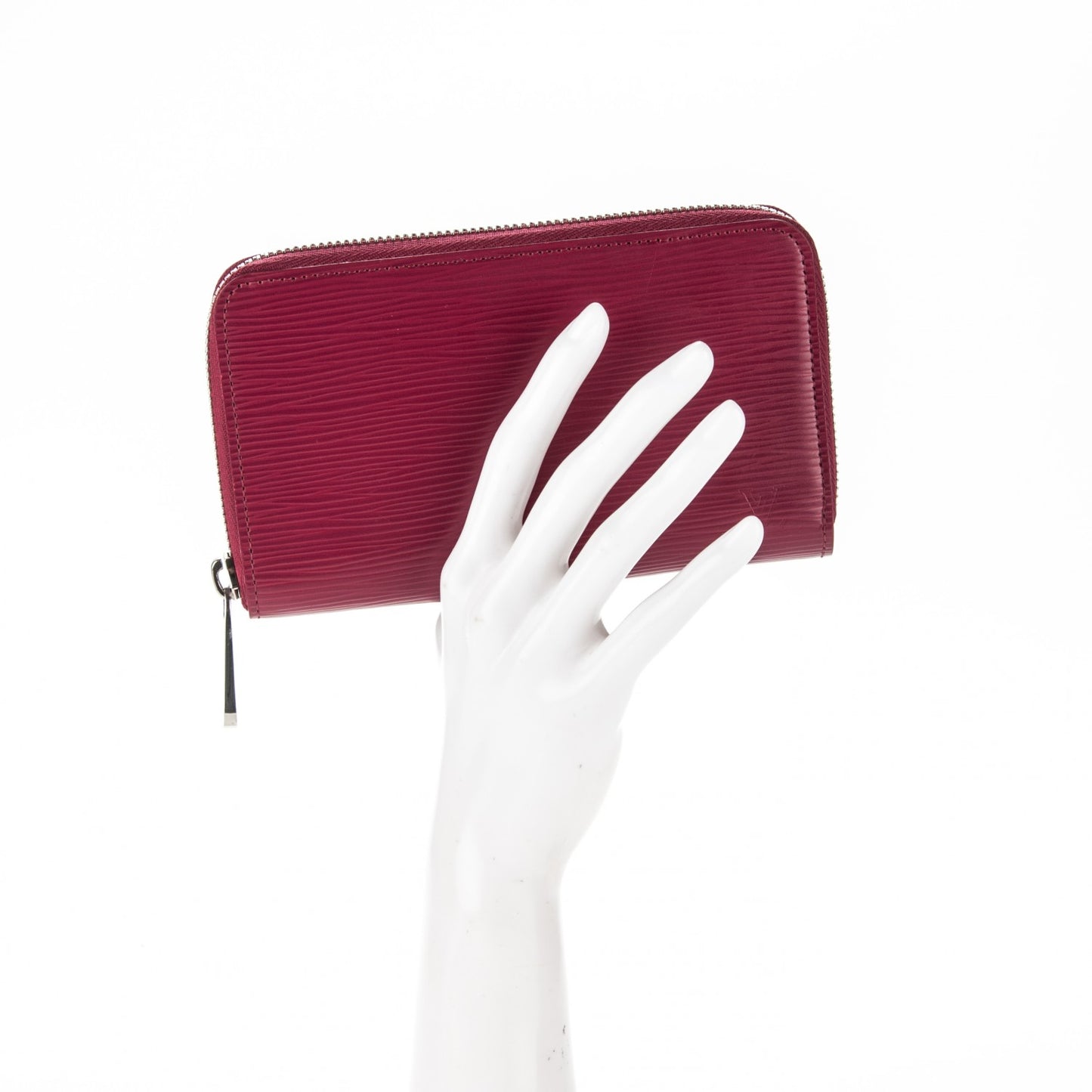 Epi Zippy Compact Wallet Fuchsia