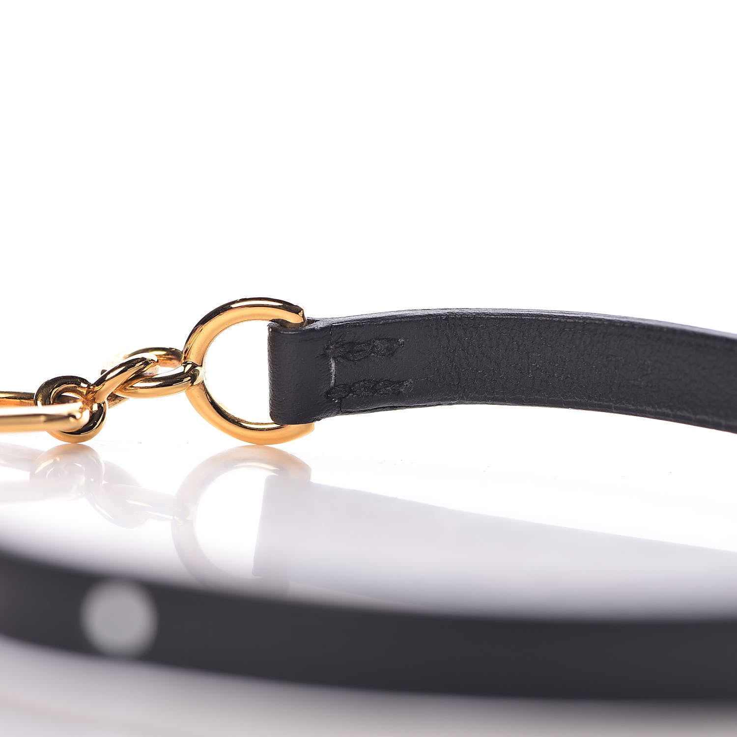 Hermes Swift Etrier Double Tour Bracelet T2 Black 7 of 10