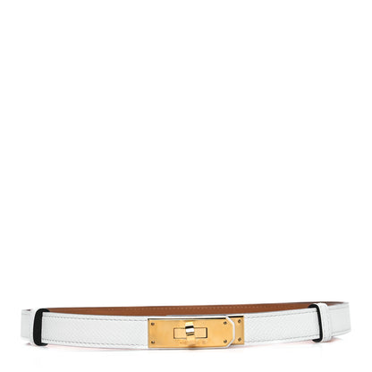 Hermes Epsom Kelly Belt White 1 of 4
