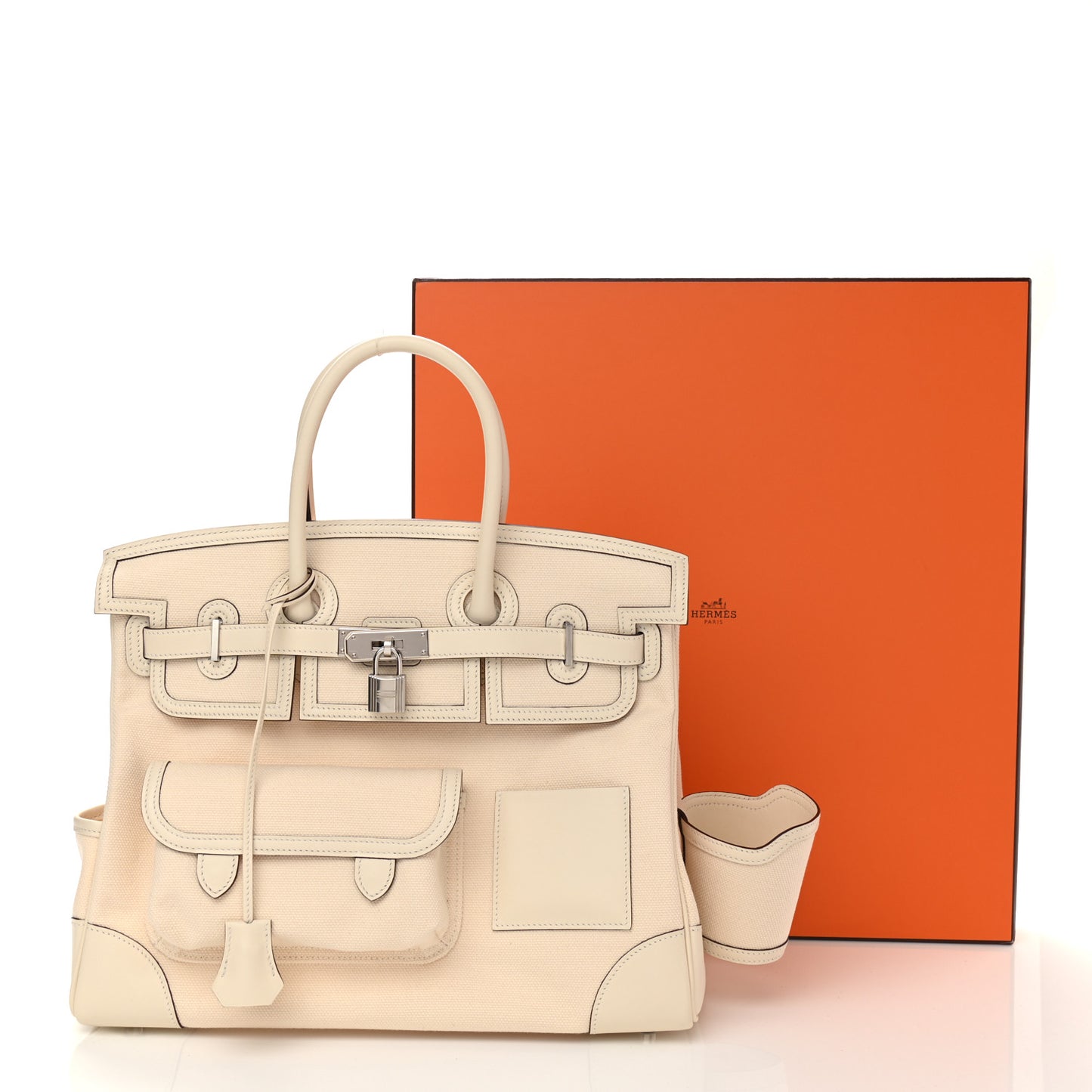 Toile Goeland Swift Cargo Birkin 35 Nata