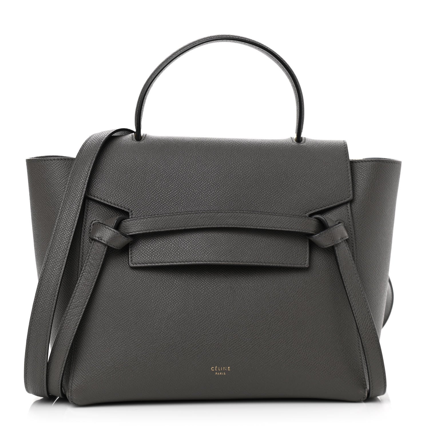 Celine Baby Grained Calfskin Micro Belt Bag Grey 1 of 9