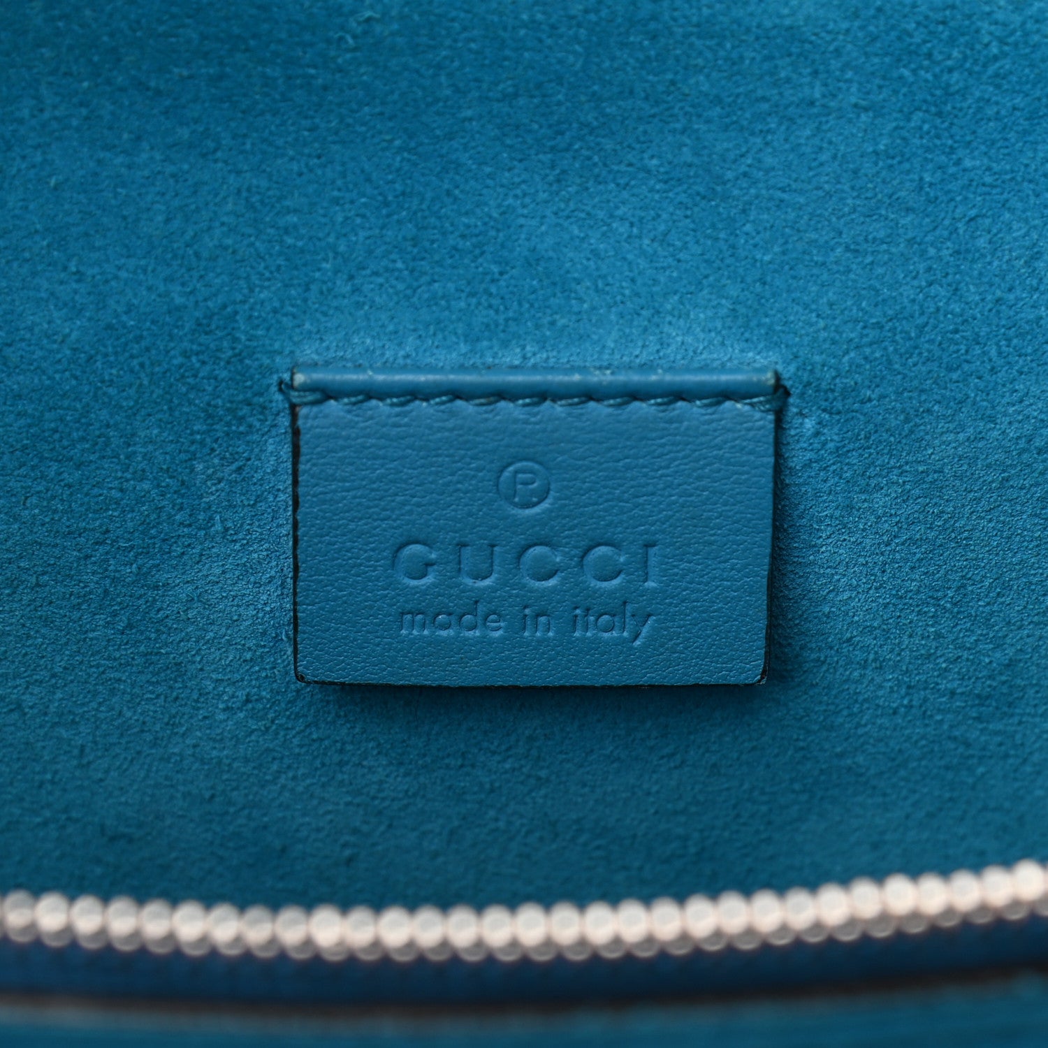 Gucci GG Supreme Monogram Medium Dionysus Shoulder Bag Blue 6 of 14