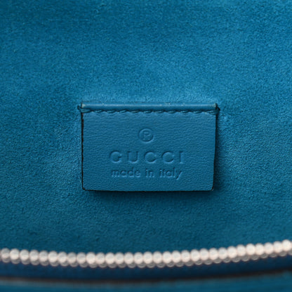 Gucci GG Supreme Monogram Medium Dionysus Shoulder Bag Blue 6 of 14
