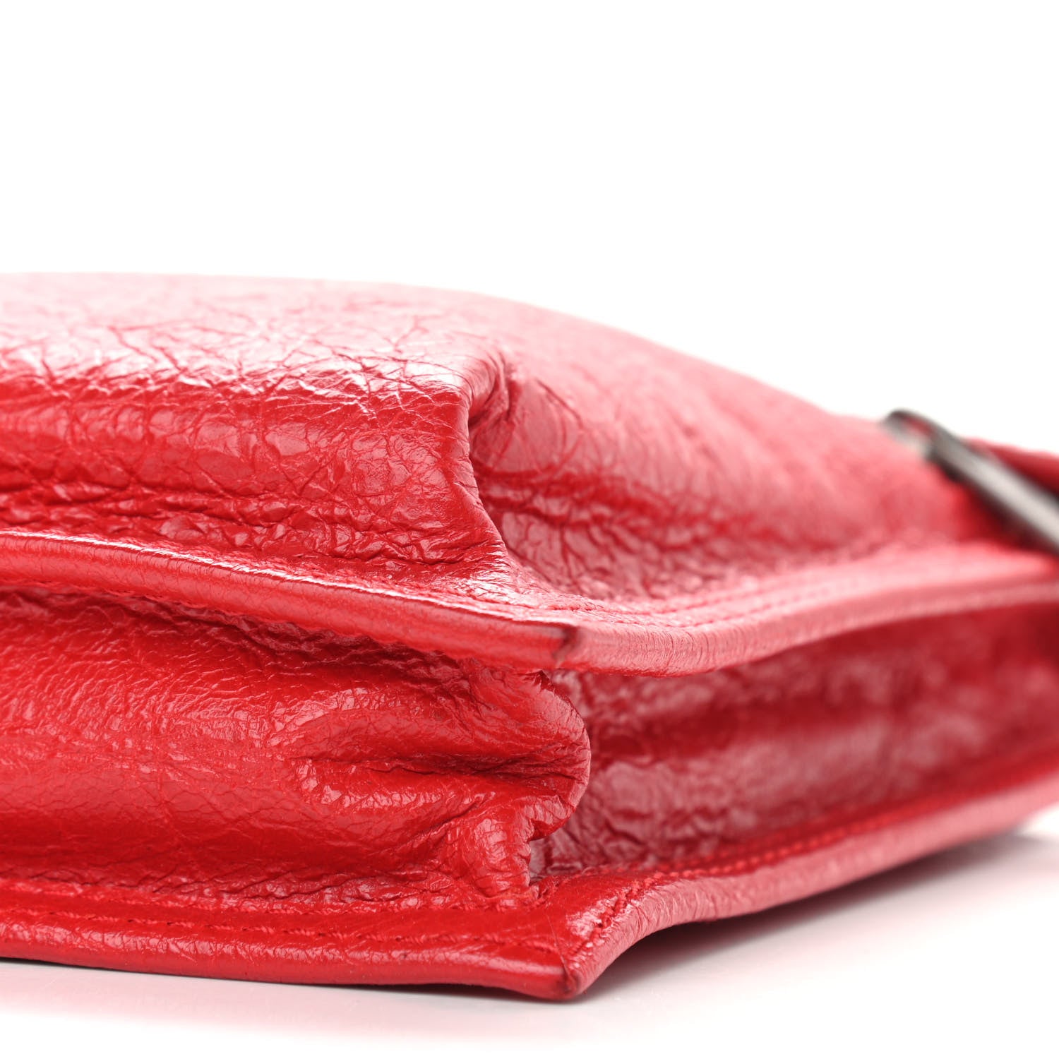 Balenciaga Agneau Arena Small Explorer Crossbody Pouch Red 9 of 9
