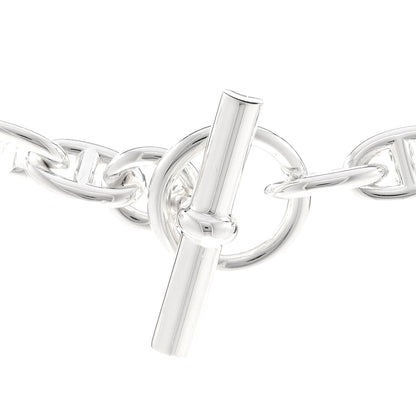 Hermes Sterling Silver Chaine D'Ancre Necklace PM 5 of 5
