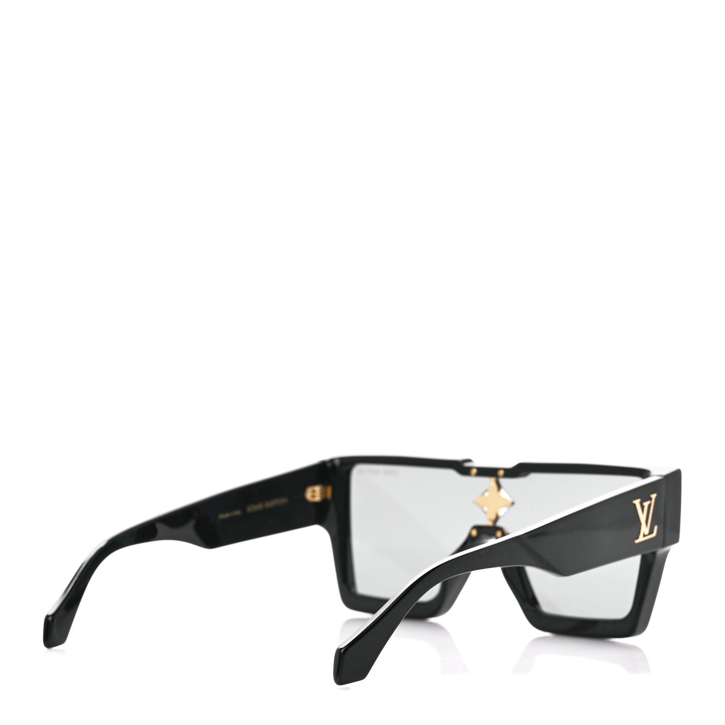 Acetate Swarovski Crystal Cyclone Sunglasses Z1547W Black