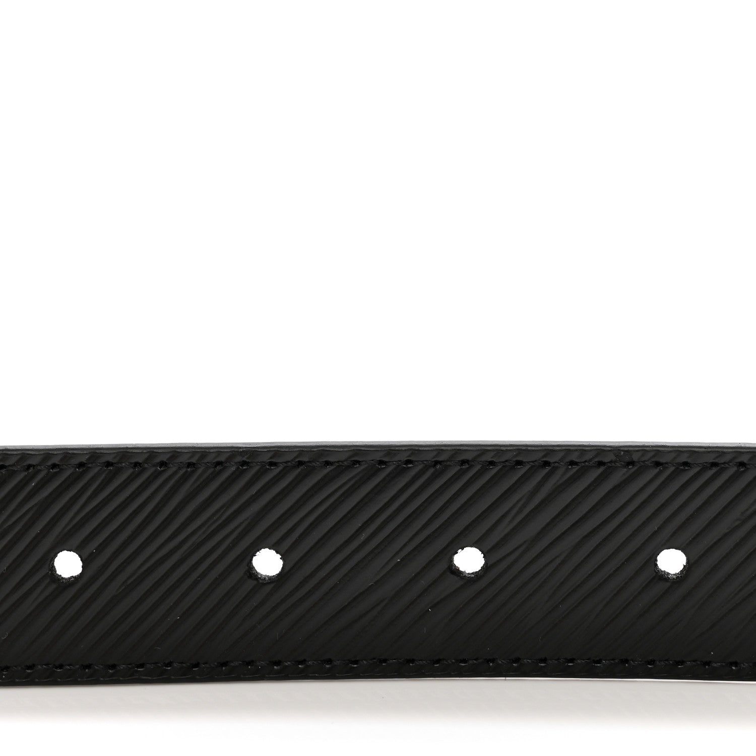 Louis Vuitton Epi 30mm LV Twist Belt 80/32 Black 3 of 12