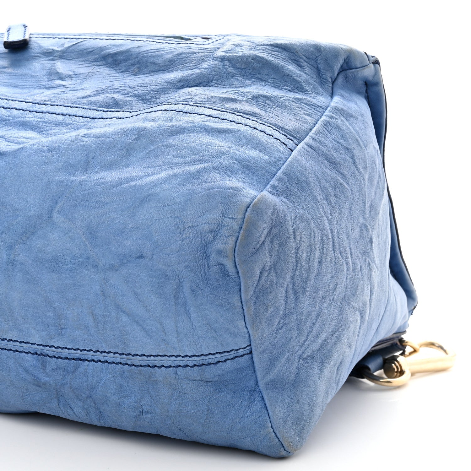 Givenchy Tumbled Sheepskin Medium Pandora Blue 10 of 14