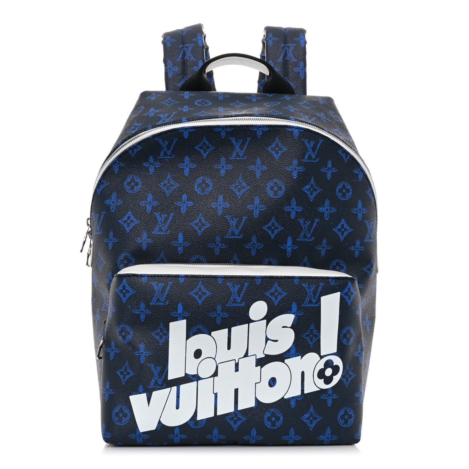 Louis Vuitton Monogram Everyday LV Discovery Backpack PM Blue 1 of 9