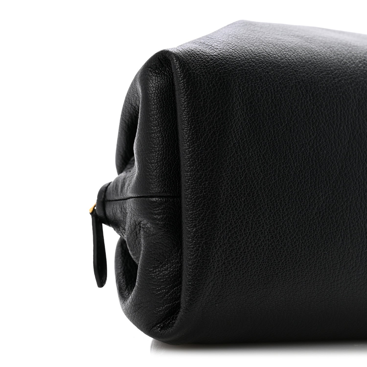 The Row Goatskin Charlotte Clutch Black 8 of 10