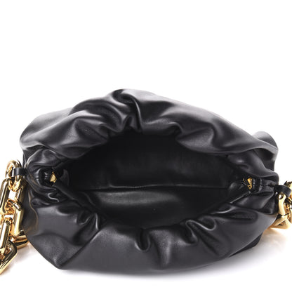 Bottega Veneta Calfskin The Pouch Chain Black 5 of 10