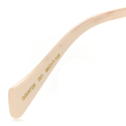 Gucci Metal Frame Sunglasses GG0972S Gold Brown 6 of 9