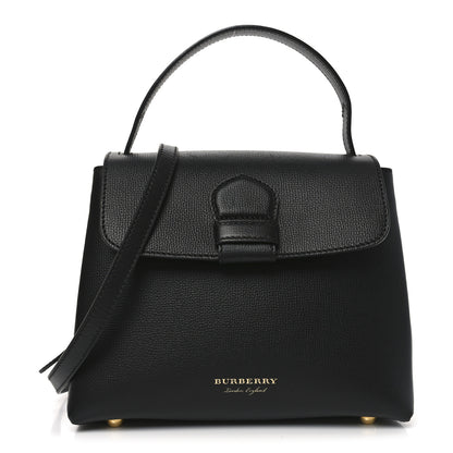 Burberry Derby Calfskin House Check Small Camberley Black 1 of 9