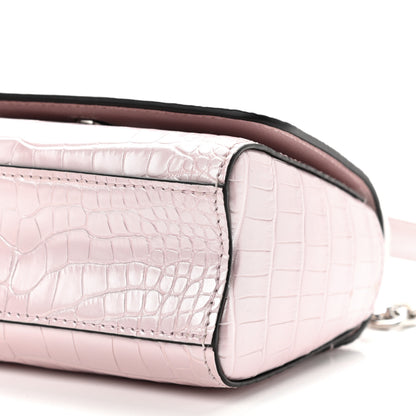 Louis Vuitton Alligator Mini Twist Shoulder Bag Rose Nacre Pink 9 of 9