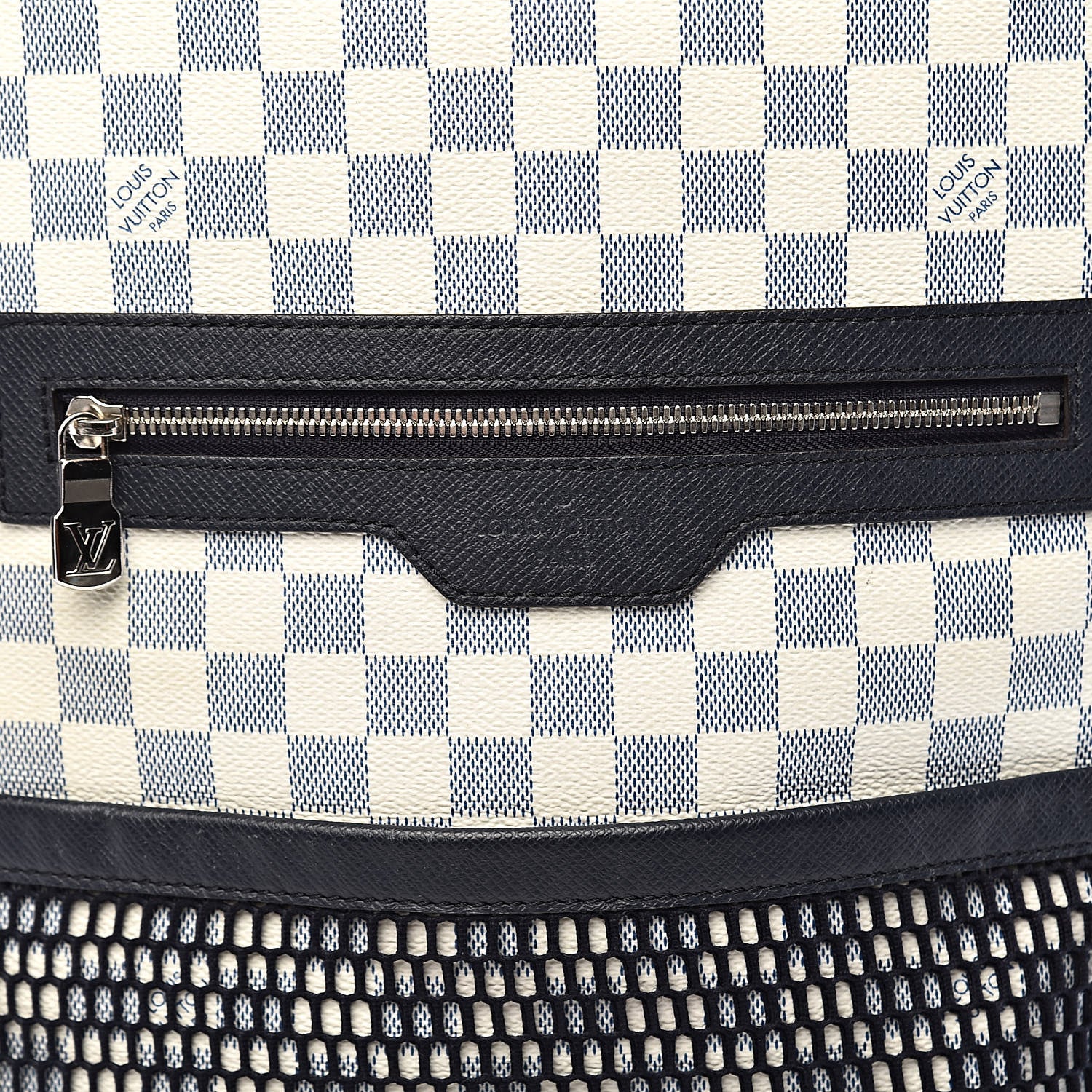 Louis Vuitton Damier Coastline Azur Matchpoint Backpack Black 9 of 9