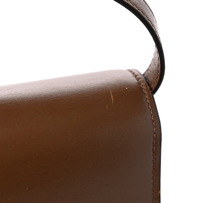 Celine Box Calfskin Medium Classic Box Flap Bag Camel 16 of 18