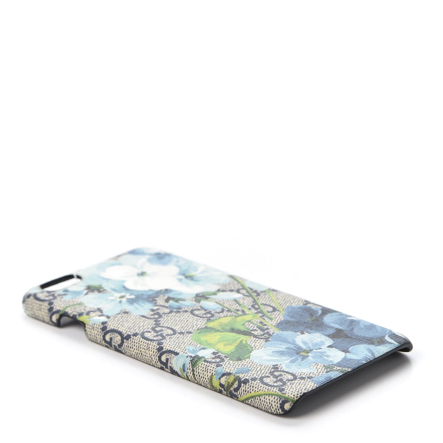 GG Supreme Monogram Blooms Print iPhone 6 Plus Case Blue