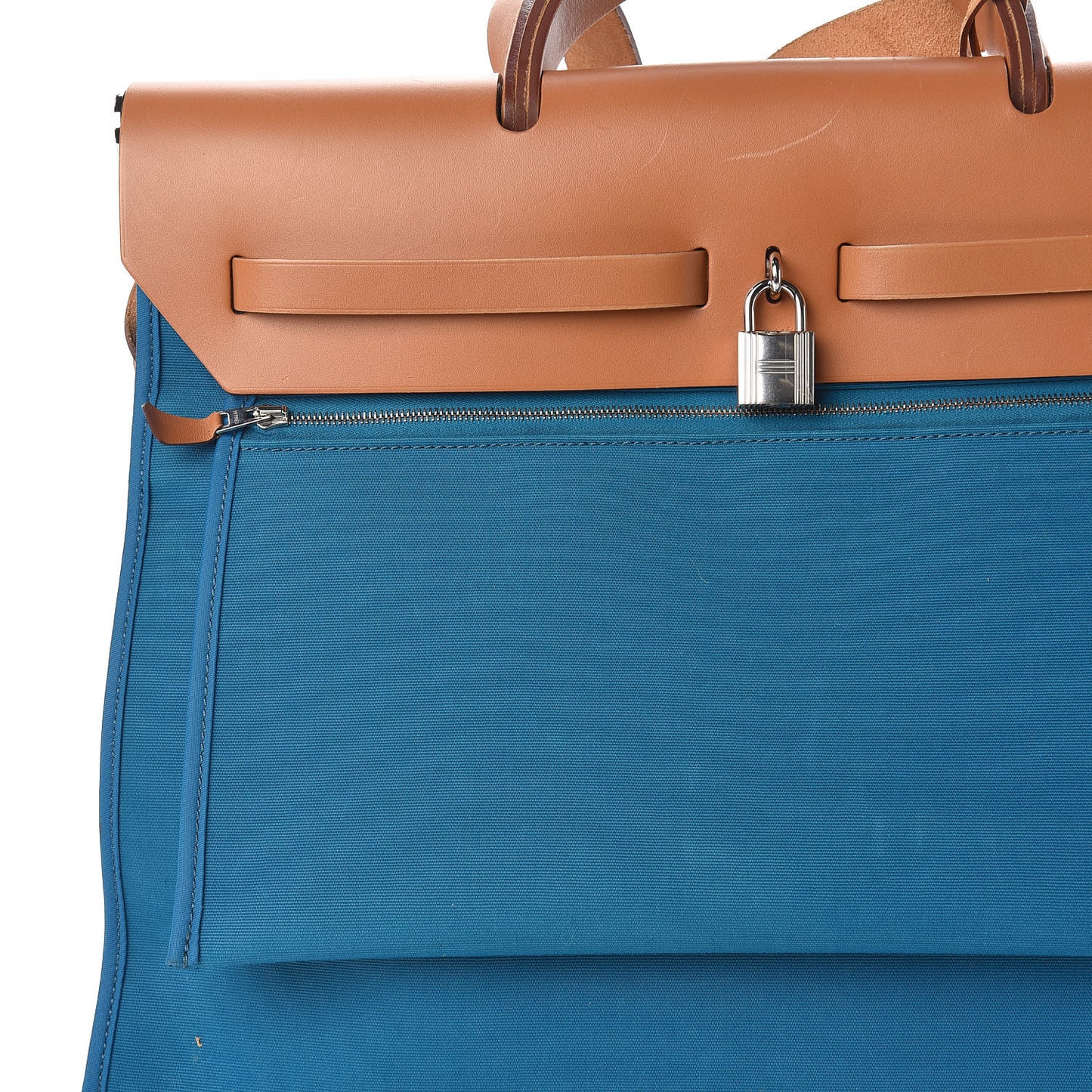 Toile Vache Hunter Herbag Zip 39 MM Bleu Izmir Natural