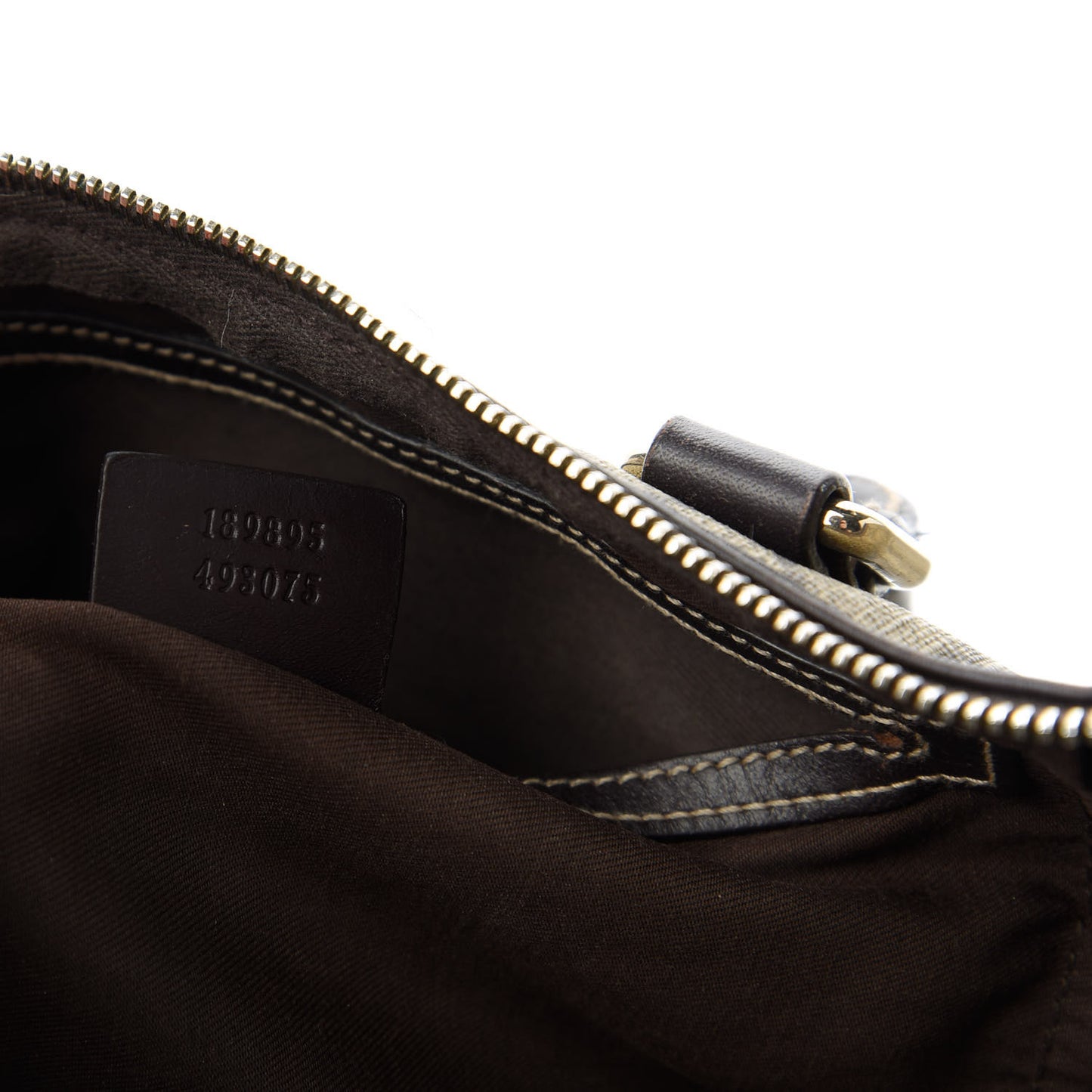 GG Plus Monogram Web Medium Joy Boston Dark Brown