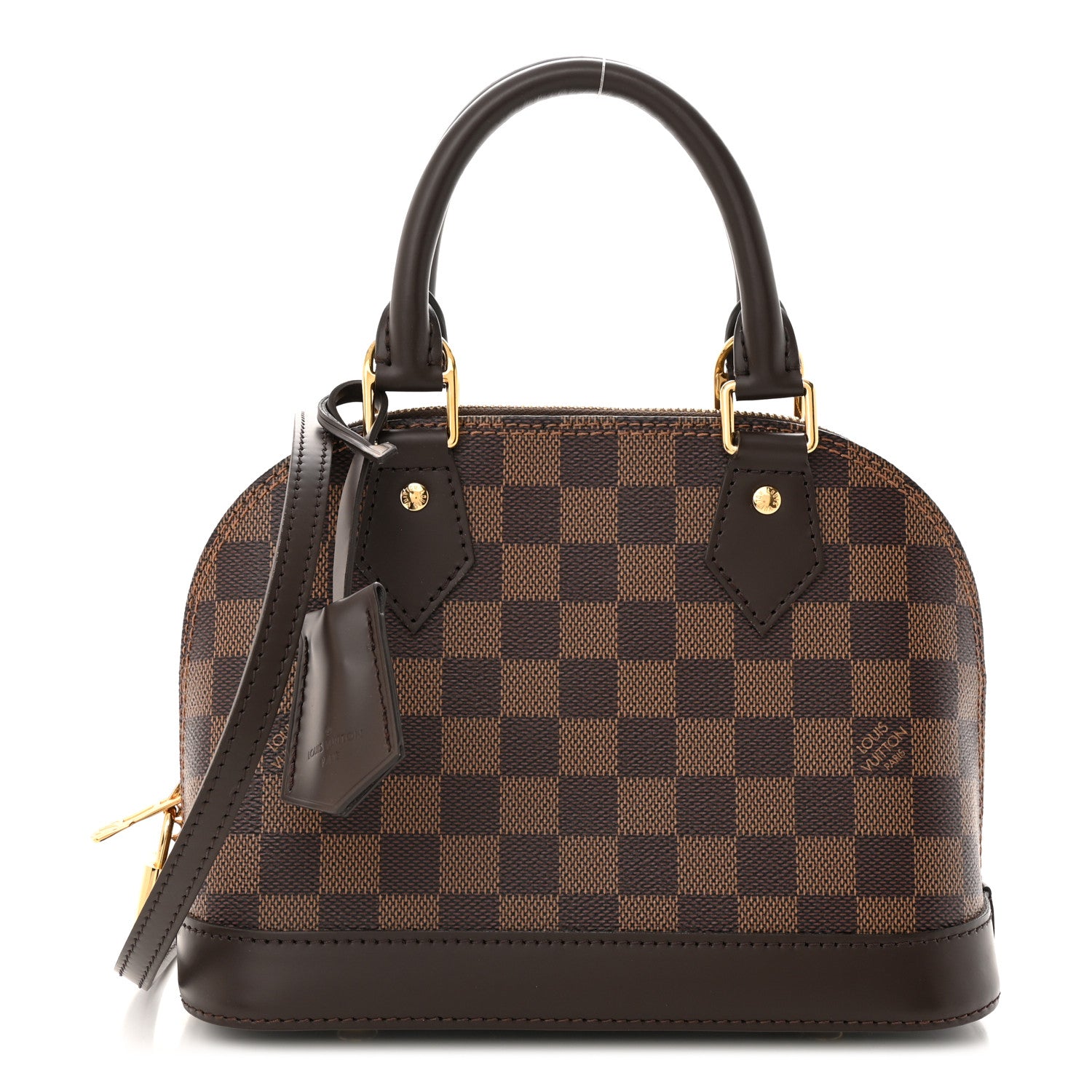 Louis Vuitton Damier Ebene Alma BB 2 of 10