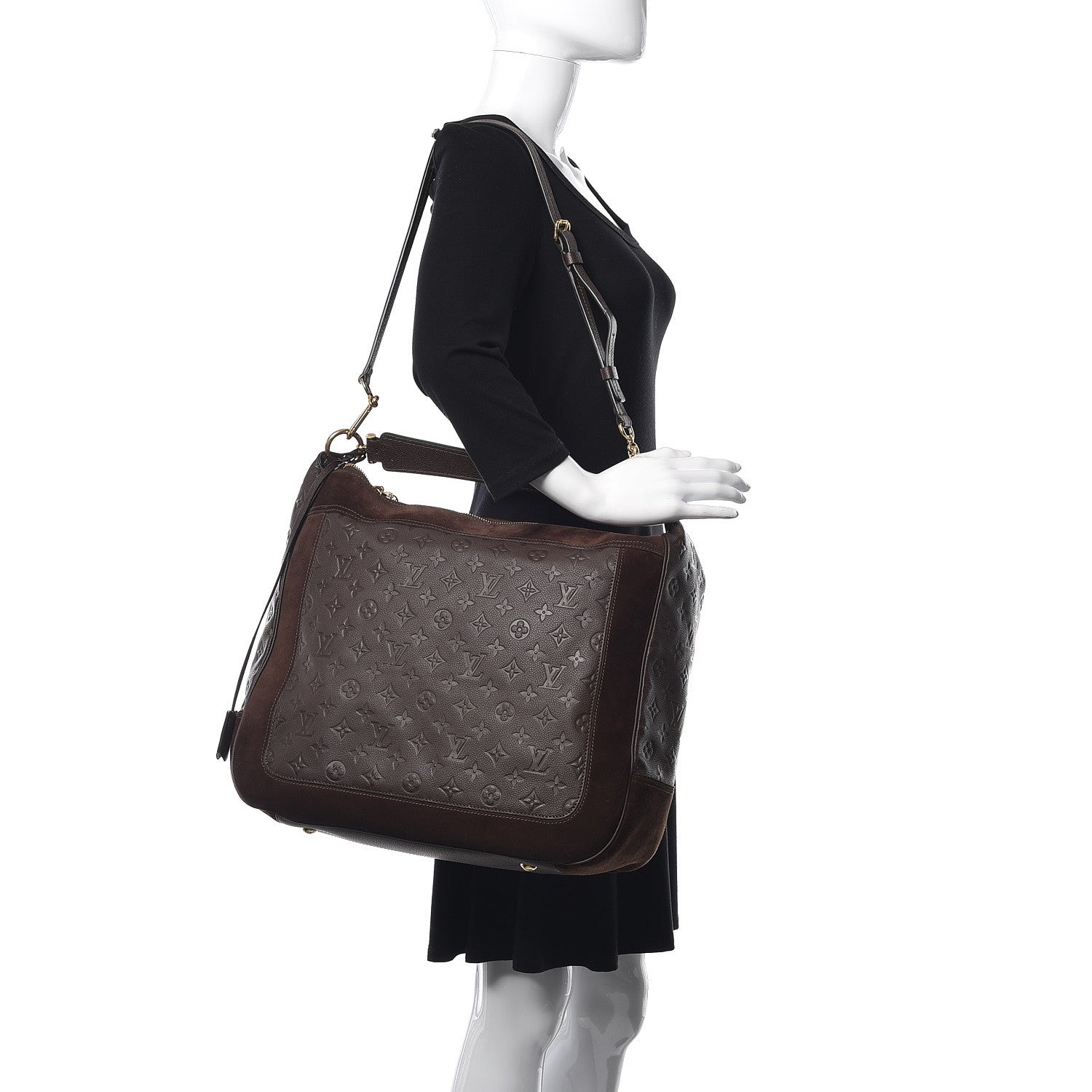 Louis Vuitton Empreinte Suede Audacieuse GM Terre 2 of 13