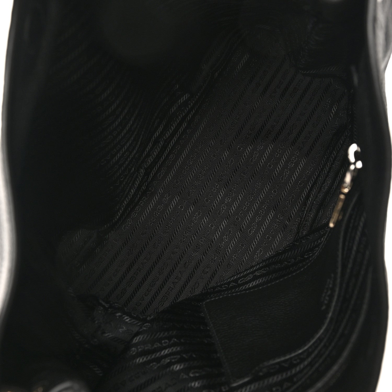 Prada Vitello Daino Hobo Black 5 of 9