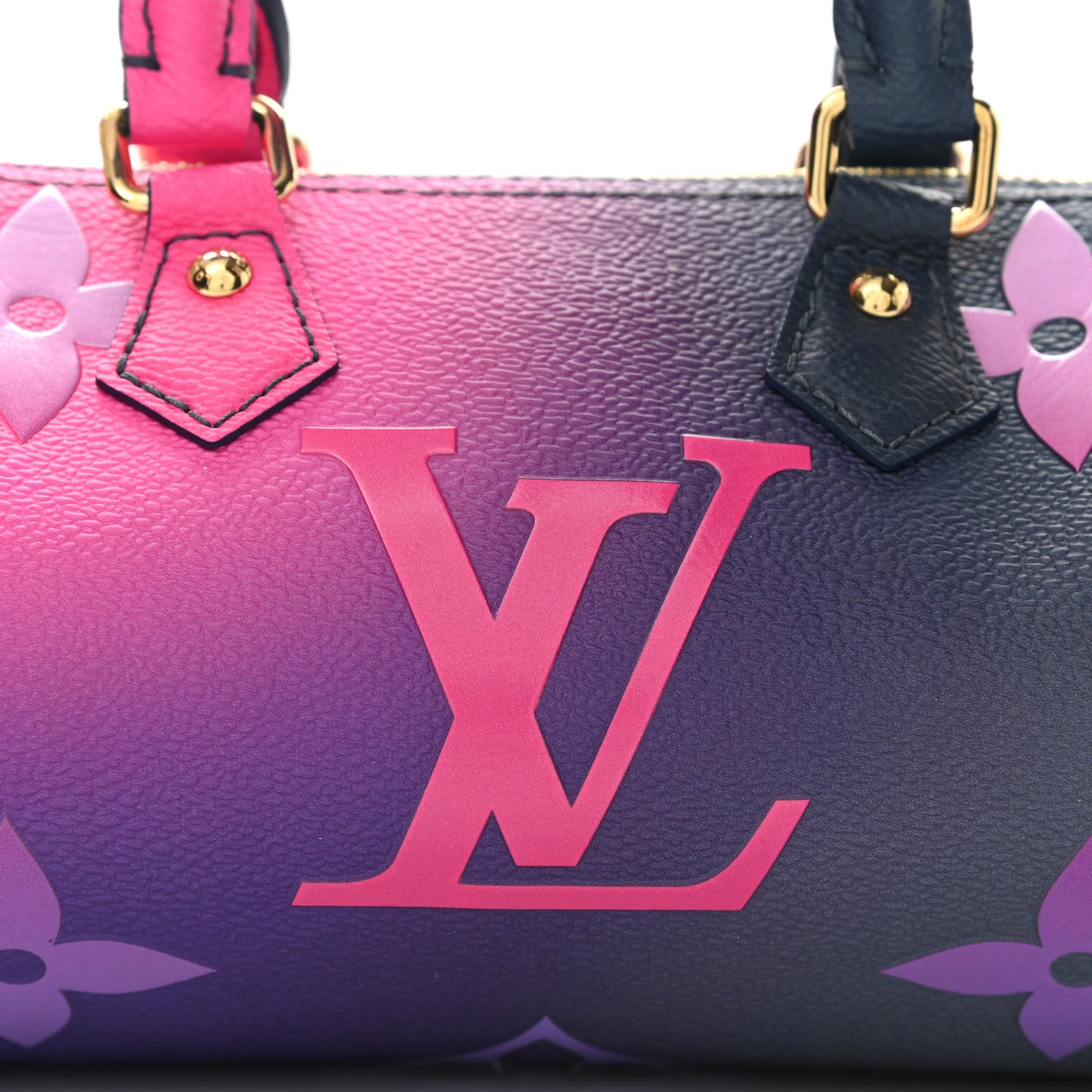 Monogram Giant Spring In The City Papillon BB Midnight Fuchsia