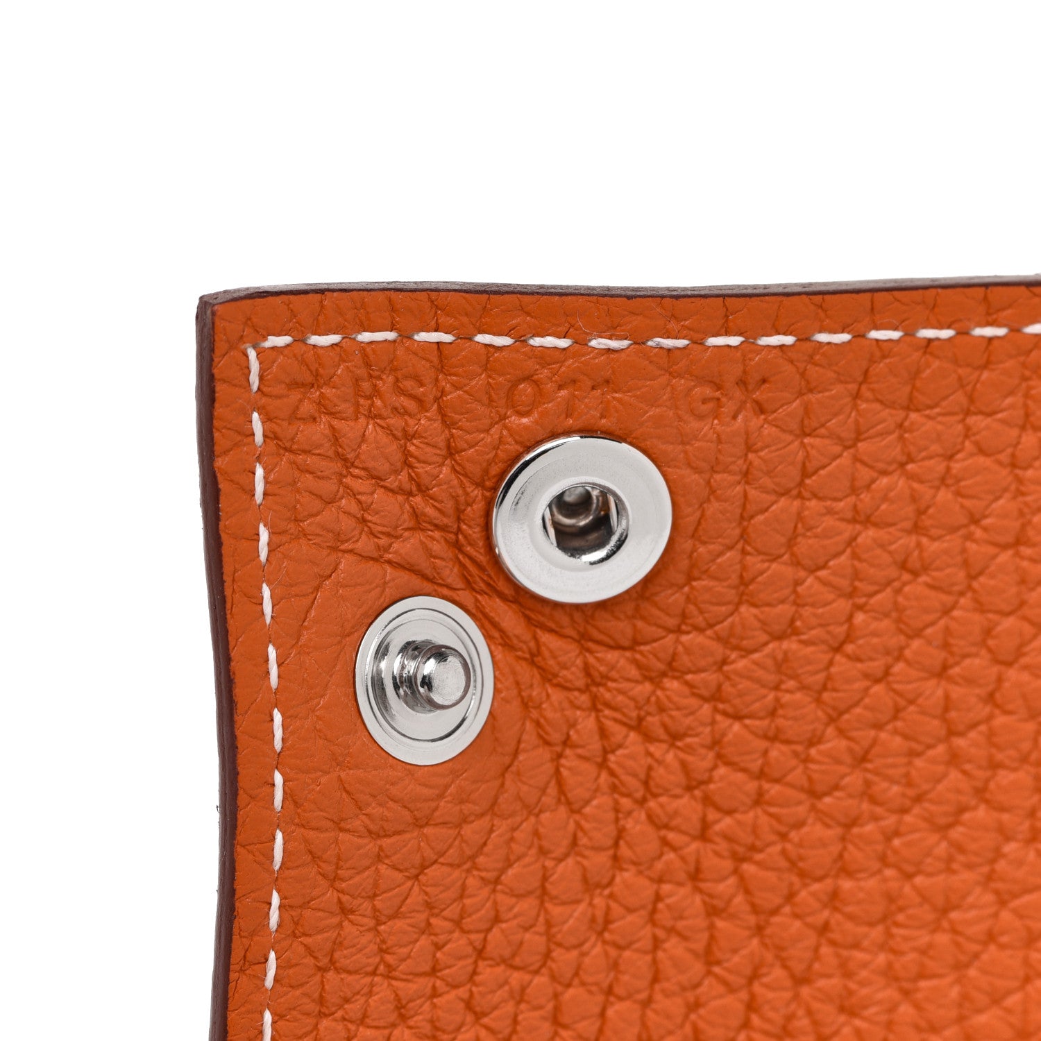 Hermes Taurillon Clemence Mini Mises et Relances Change Tray Orange 6 of 7