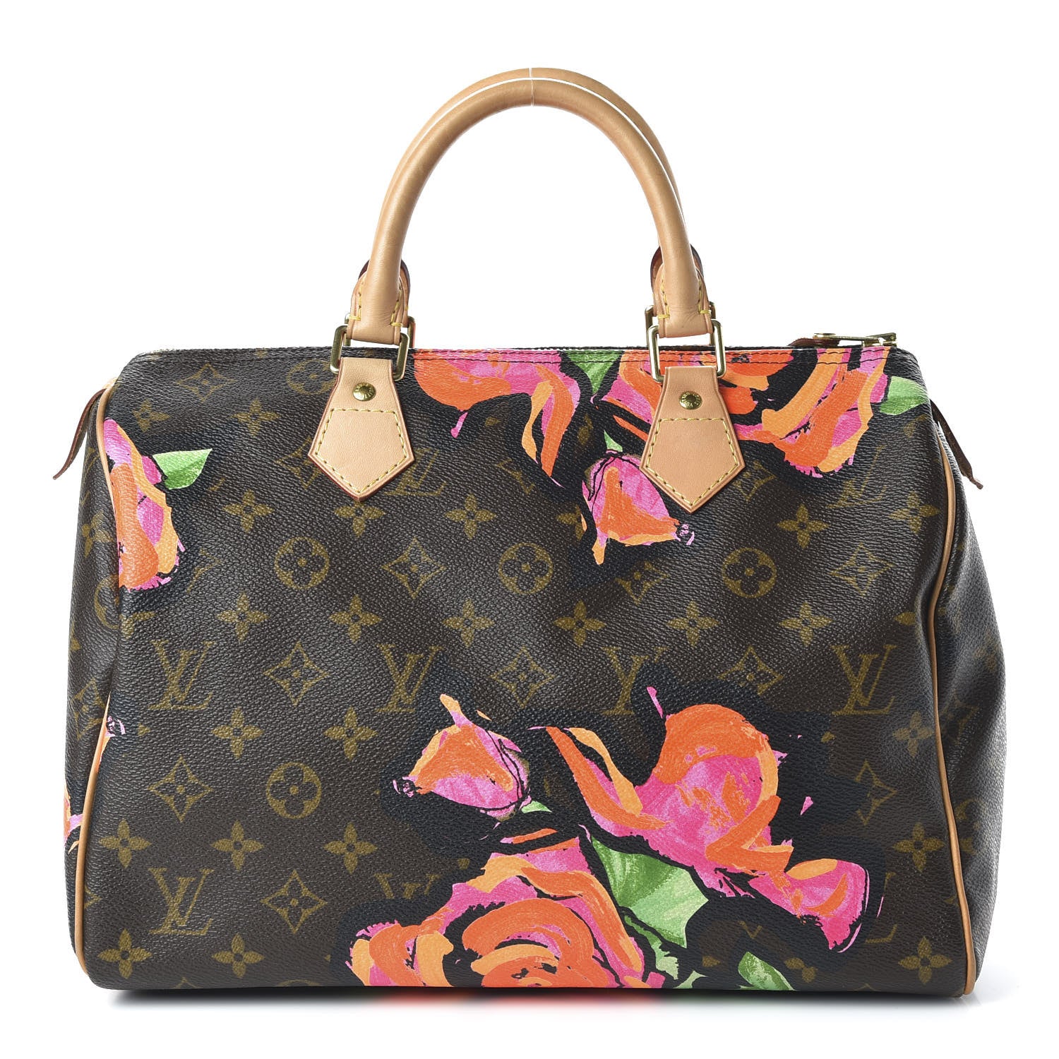 Louis Vuitton Monogram Roses Speedy 30 1 of 10