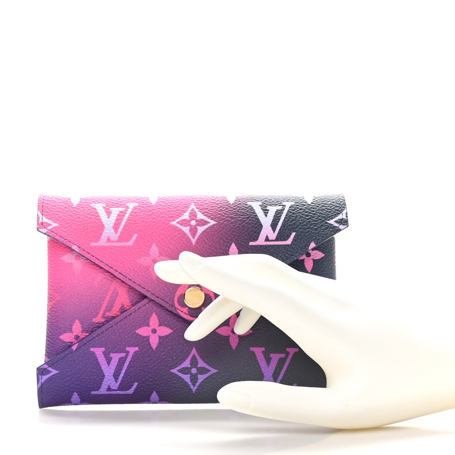 Louis Vuitton Monogram Spring In The City Medium Kirigami Pochette Insert Midnight Fuchsia 2 of 7