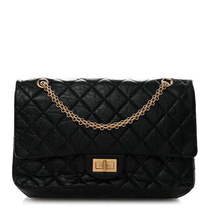 Chanel Aged Calfskin Quilted 2.55 Reissue 227 Flap Black 1 of 12