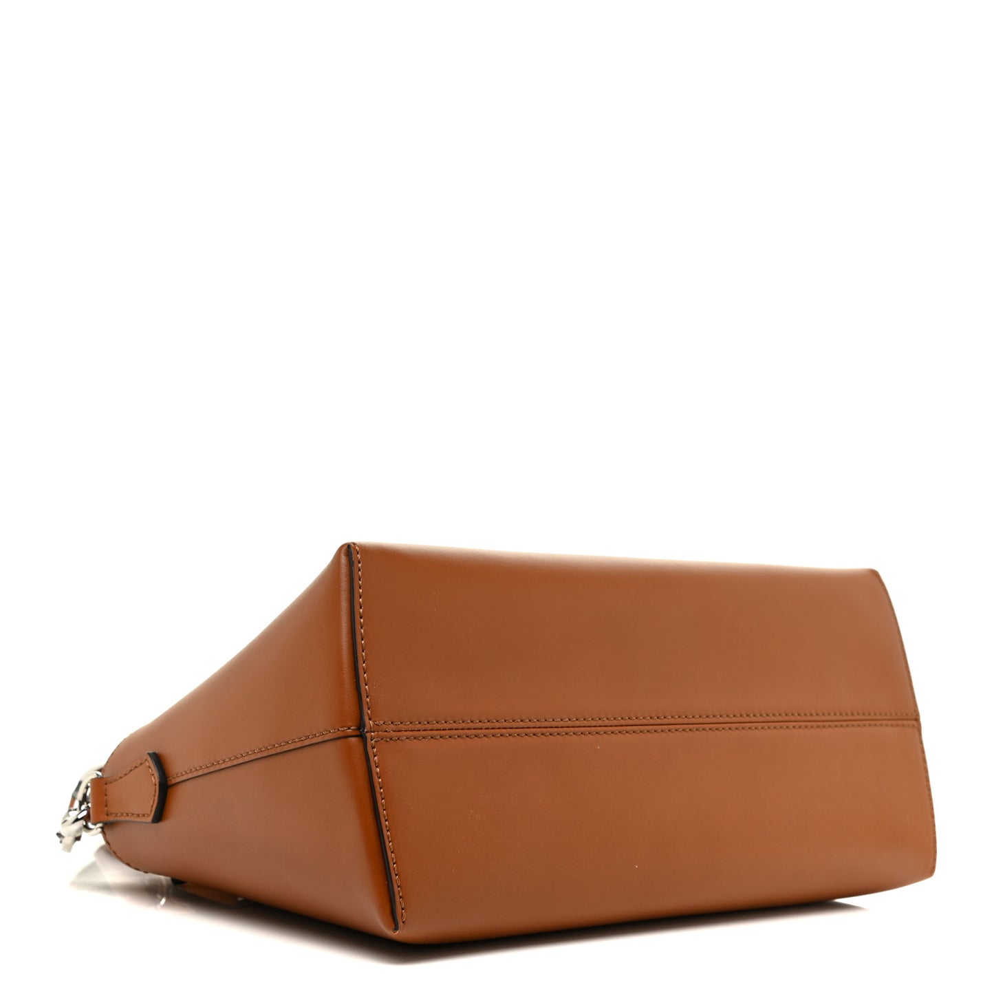 Vitello King Logo Embossed Medium By The Way Boston Bag Cuoio