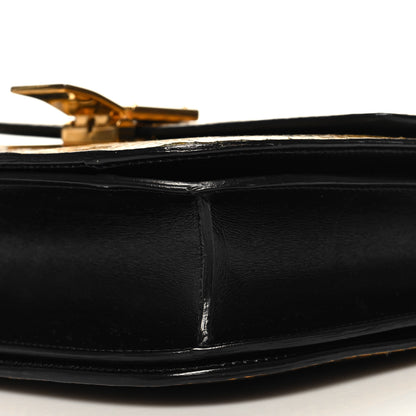 Celine Cobra Calfskin Medium Classic Box Flap Bag Yellow 8 of 10