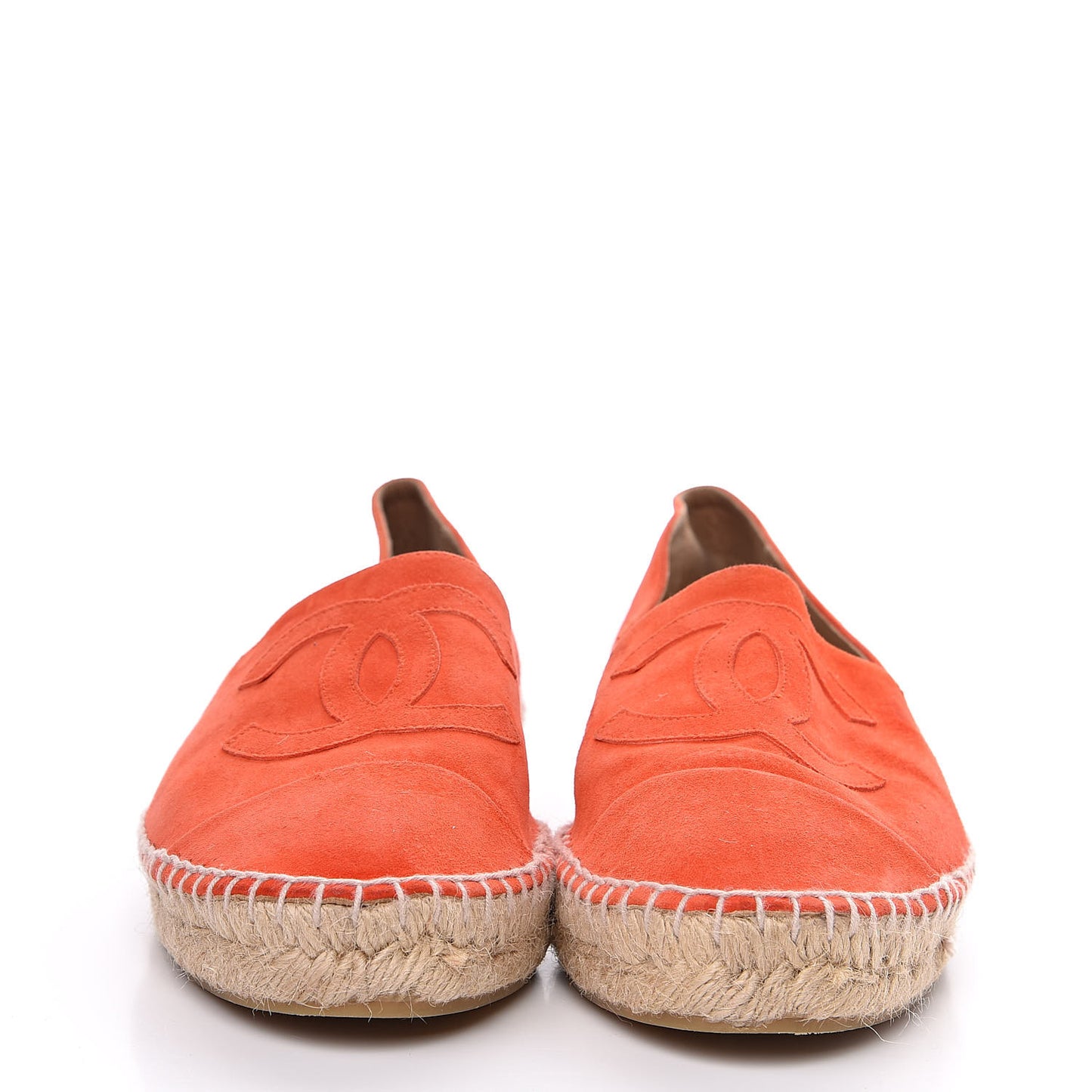 Suede CC Espadrilles 40 Orange