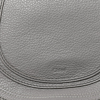 Chloe Calfskin Medium Marcie Round Crossbody Bag Cashmere Grey 8 of 11
