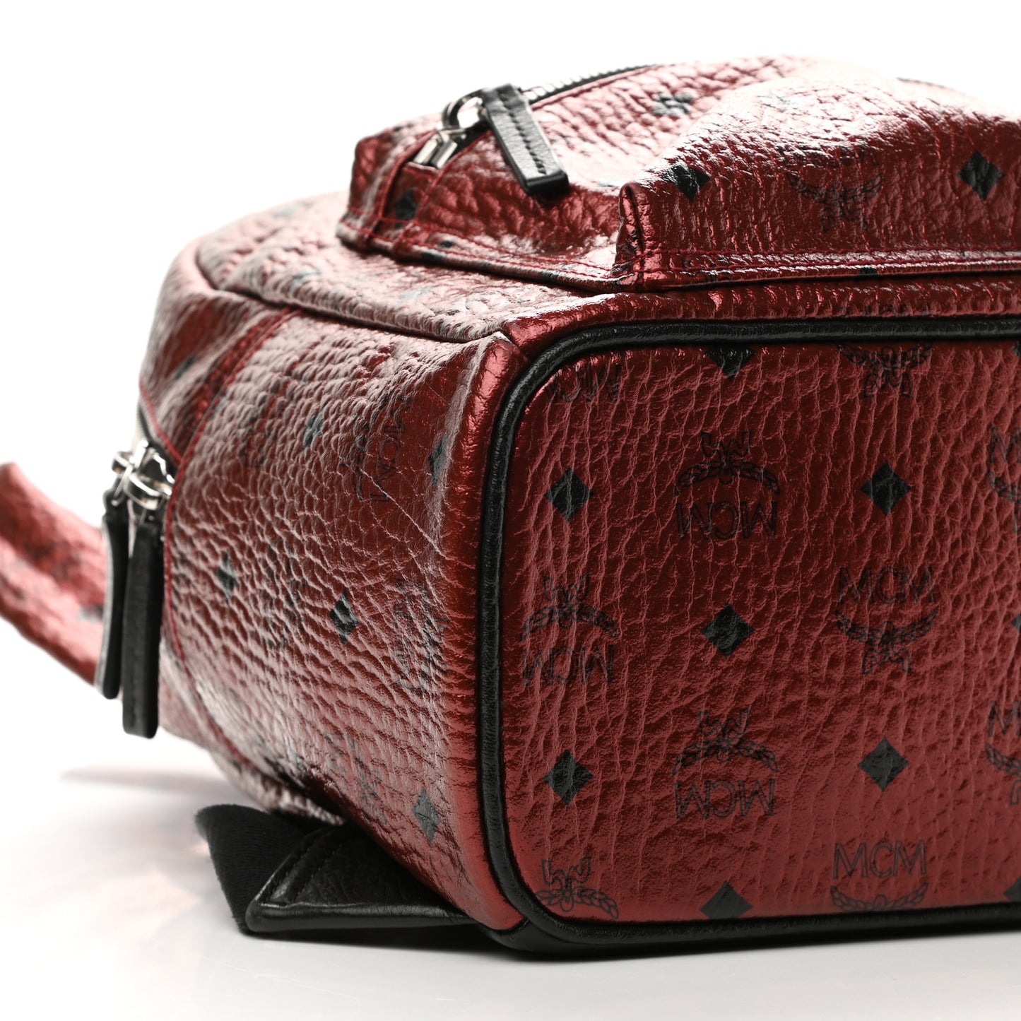 Metallic Visetos Small Stark Backpack Scooter Red