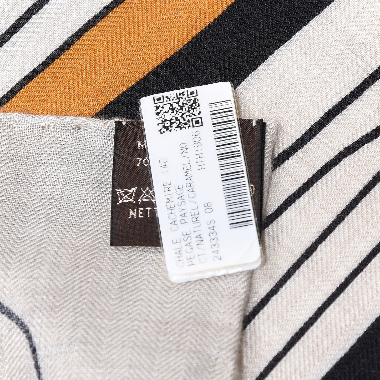 Cashmere Silk Pegase Paysage Shawl 140