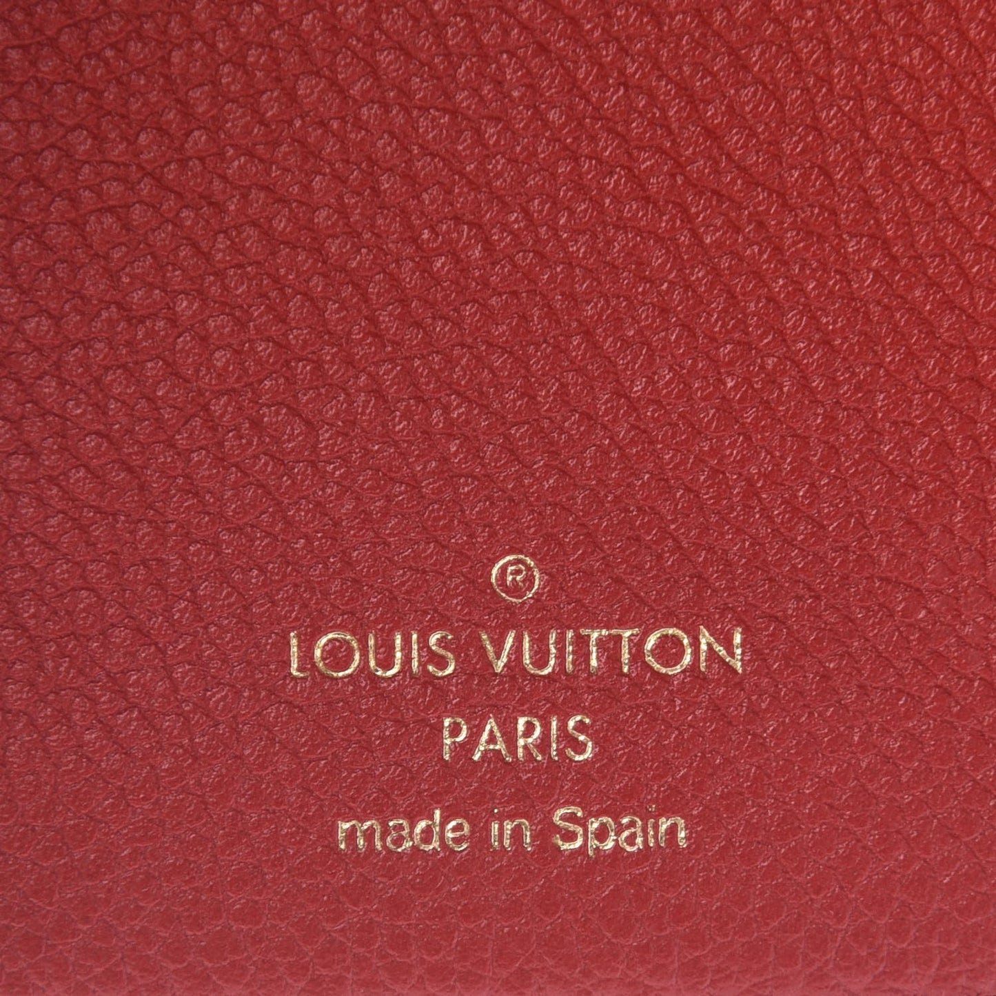 Monogram Pallas Compact Wallet Cherry