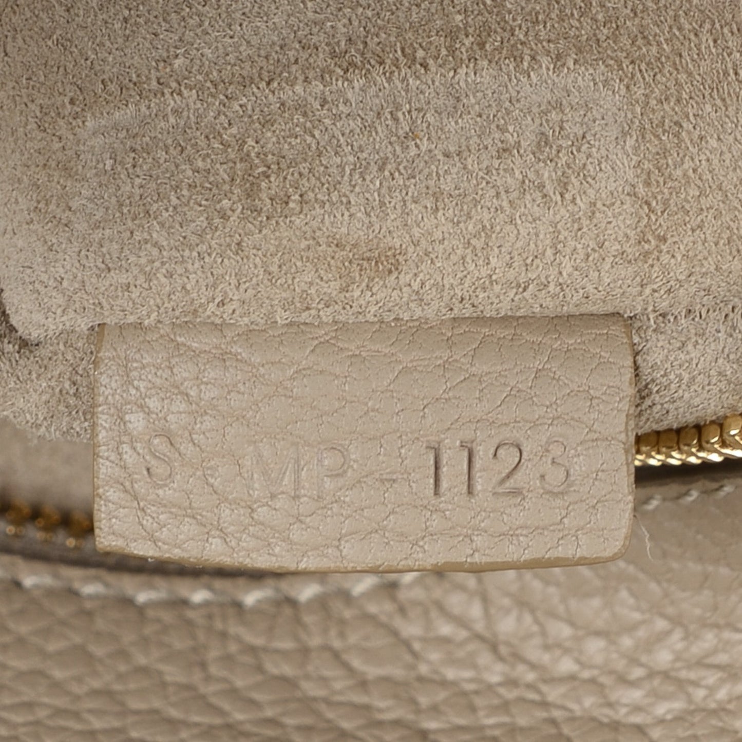 Crisped Calfskin Medium Tie Knot Tote Light Taupe