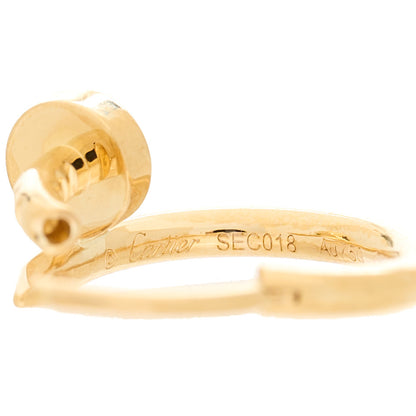 Cartier 18K Yellow Gold Juste Un Clou Single Hoop Earring 4 of 4