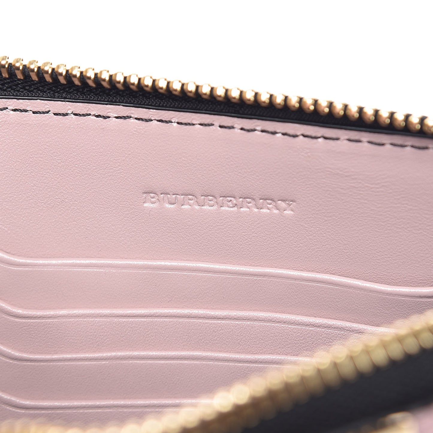Signature Grain Calfskin Check Embossed Peyton Crossbody Clutch Bag Pale Orchid